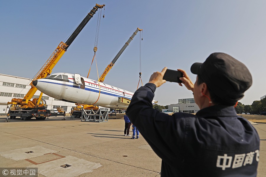 Primeira aeronave doméstica de passageiros da China será exibida em Shanghai