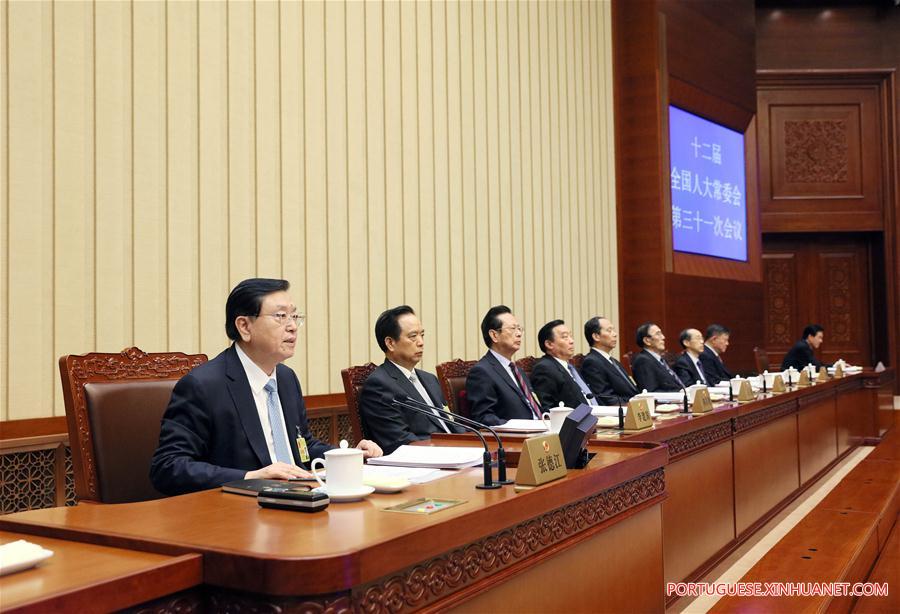 Mais alto órgão legislativo da China encerra sessão bimestral