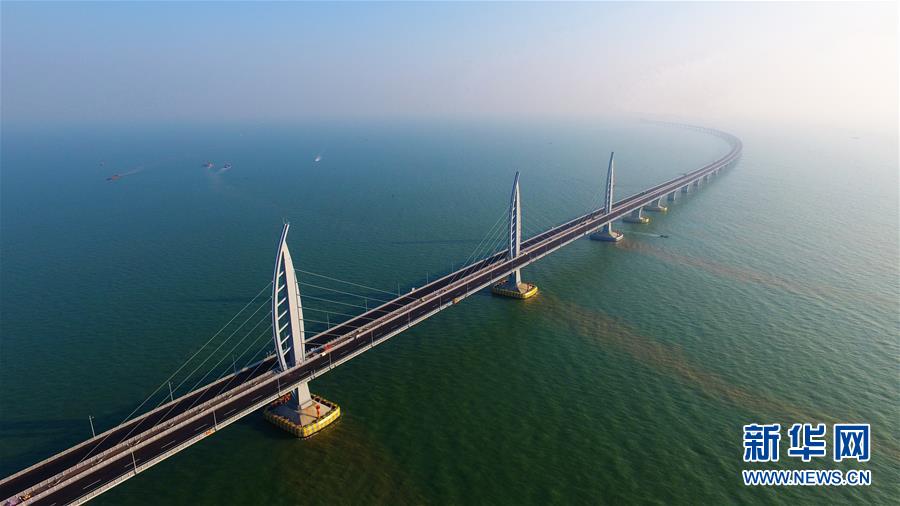 Ponte marítima mais longa do mundo está quase pronta