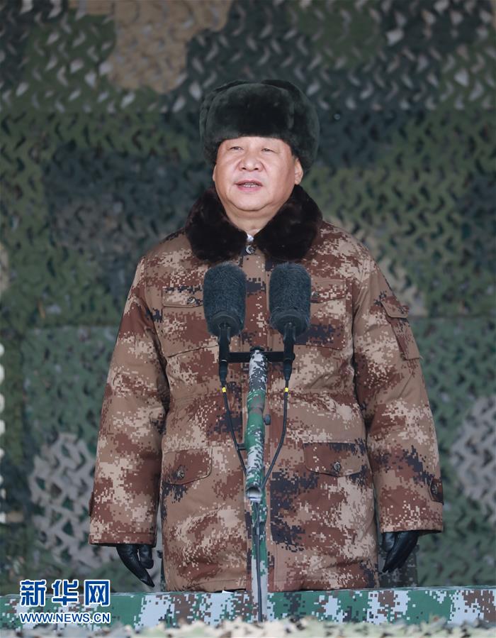 Presidente chinês destaca treinamento de combate real