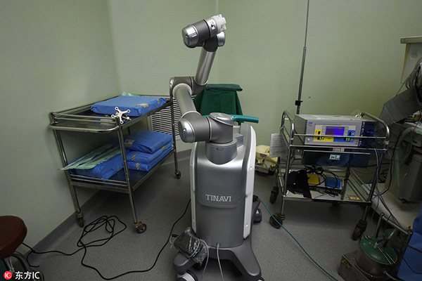 Primeira cirurgia robótica na China é um sucesso
