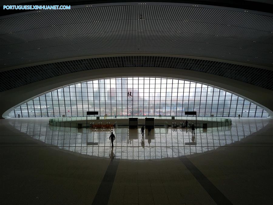 Concluída primeira fase da Estação Ferroviária de Chongqingxi