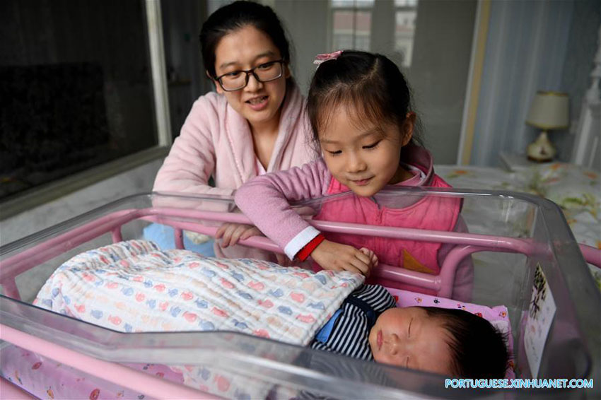 17,23 milhões de bebês nasceram na China em 2017