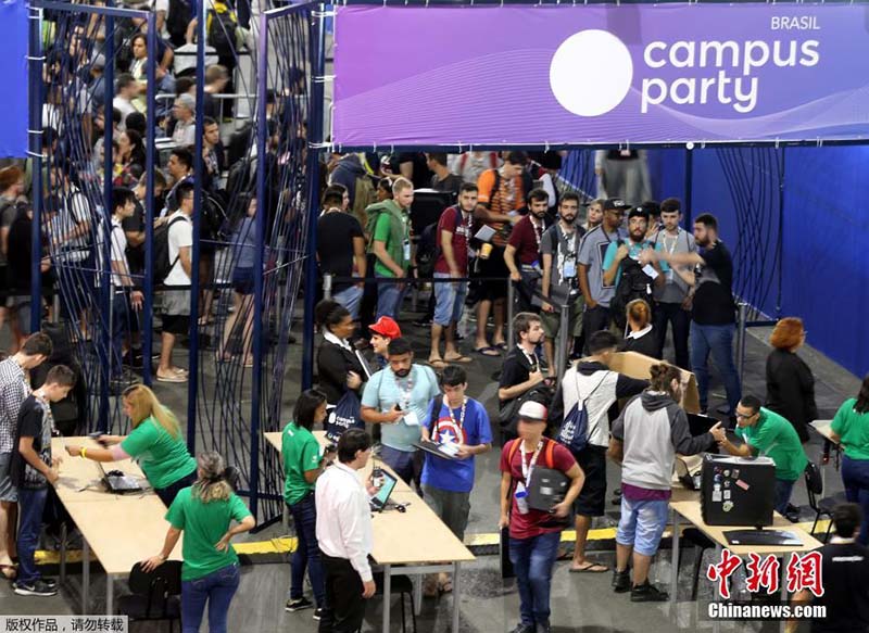 Campus Party 2018 inaugurada em São Paulo