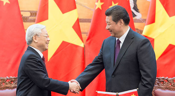 Presidente Xi troca felicitações da Festa da Primavera com homólogo vietnamita