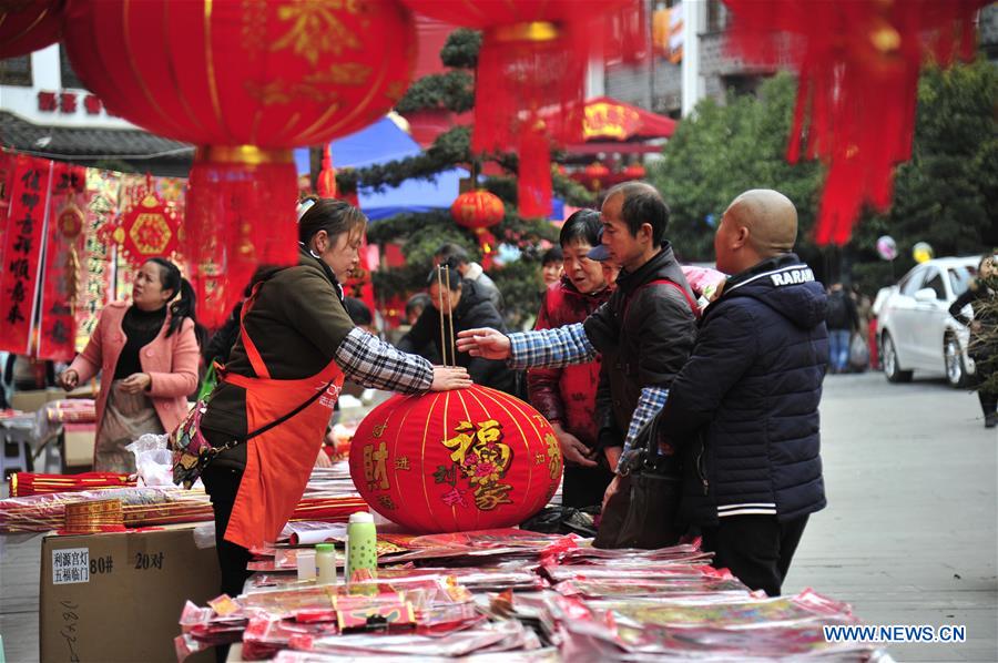 China decorada a rigor para receber Festival da Primavera