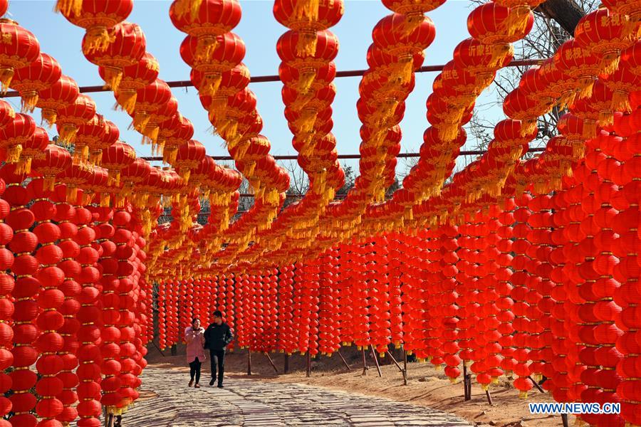 China decorada a rigor para receber Festival da Primavera