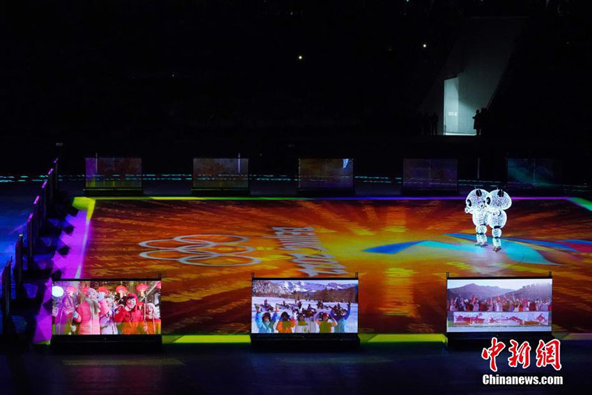 Beijing 2022 em destaque na cerimônia de encerramento das Olimpíadas de Inverno de PyeongChang