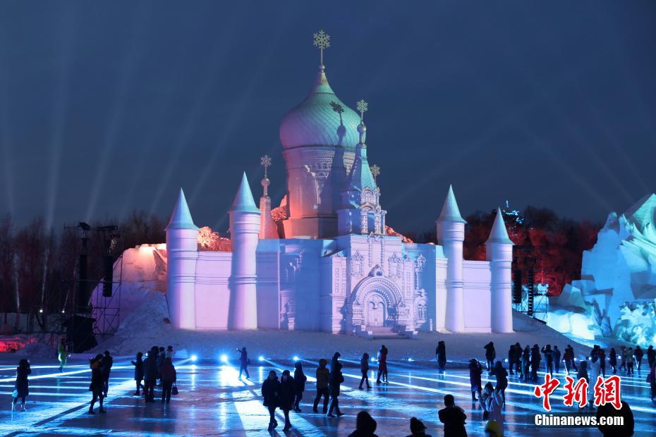 Galeria: Espetáculo luminoso em 3D realizado em Harbin