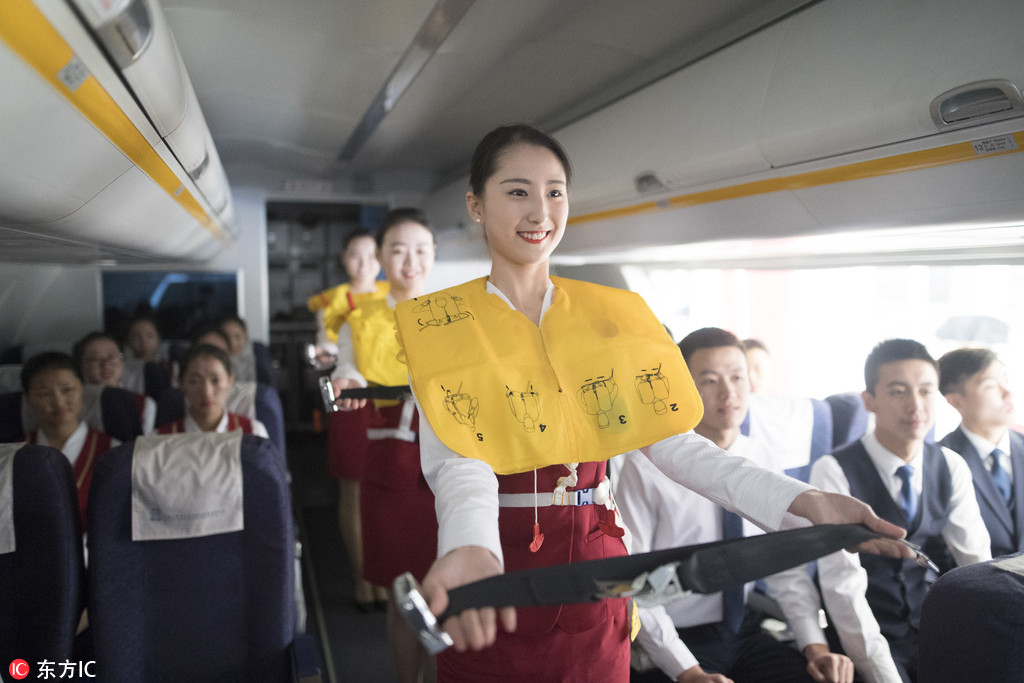 Galeria: A jornada de uma comissária de bordo na China