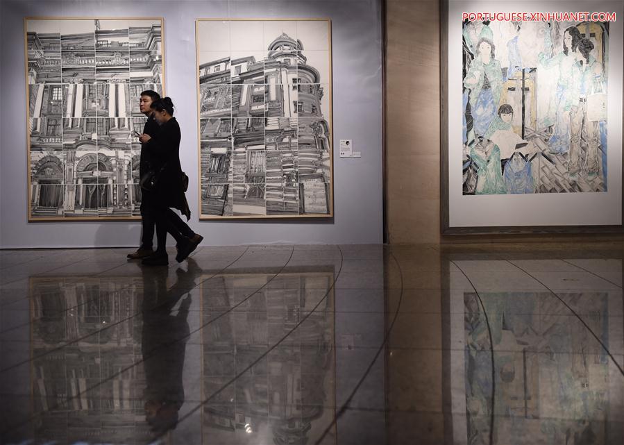 Exposição de arte chinesa inicia em Beijing
