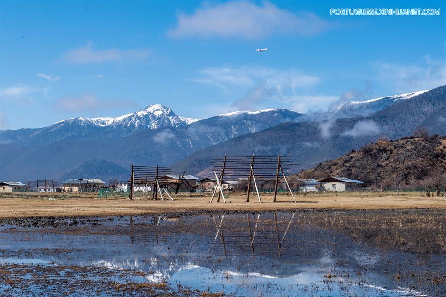 Paisagens da Sub-região Autônoma Tibetana de Diqing em Yunnan
