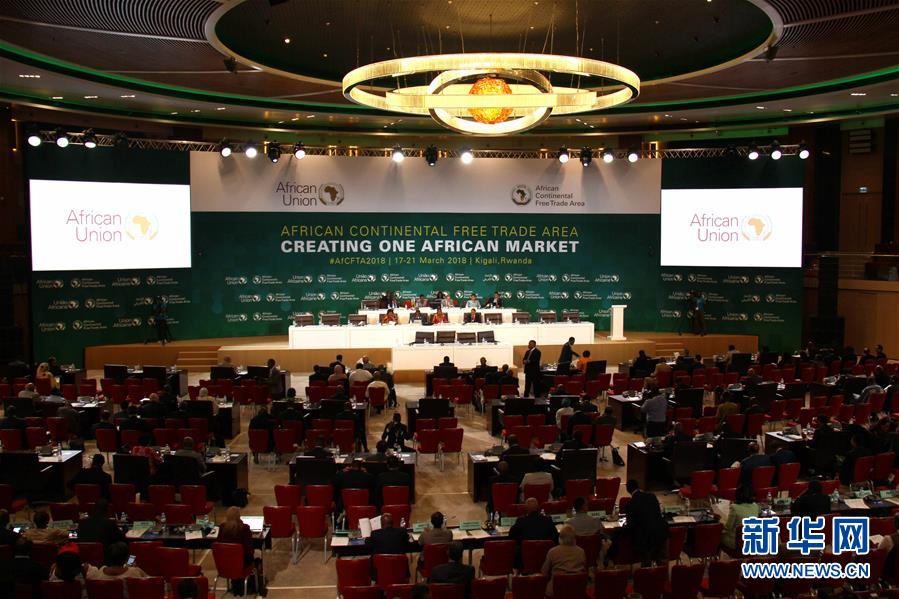 Países africanos assinam acordo de estabelecimento de área de livre comércio continental