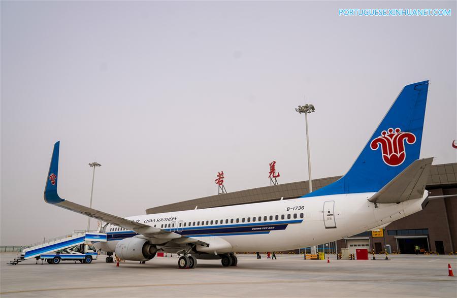 Xinjiang inaugura novo aeroporto