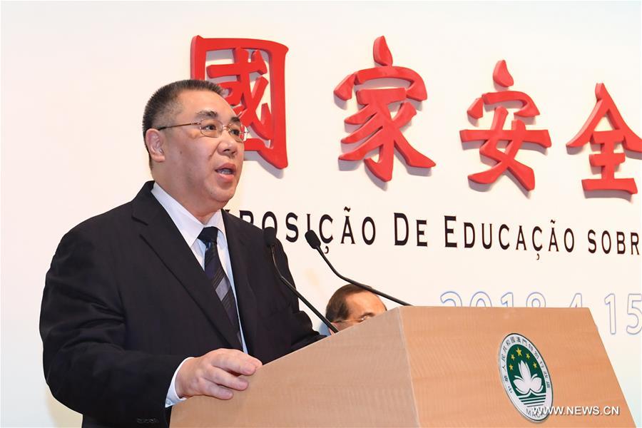 Macau continuará a salvaguardar a segurança nacional, diz chefe do executivo