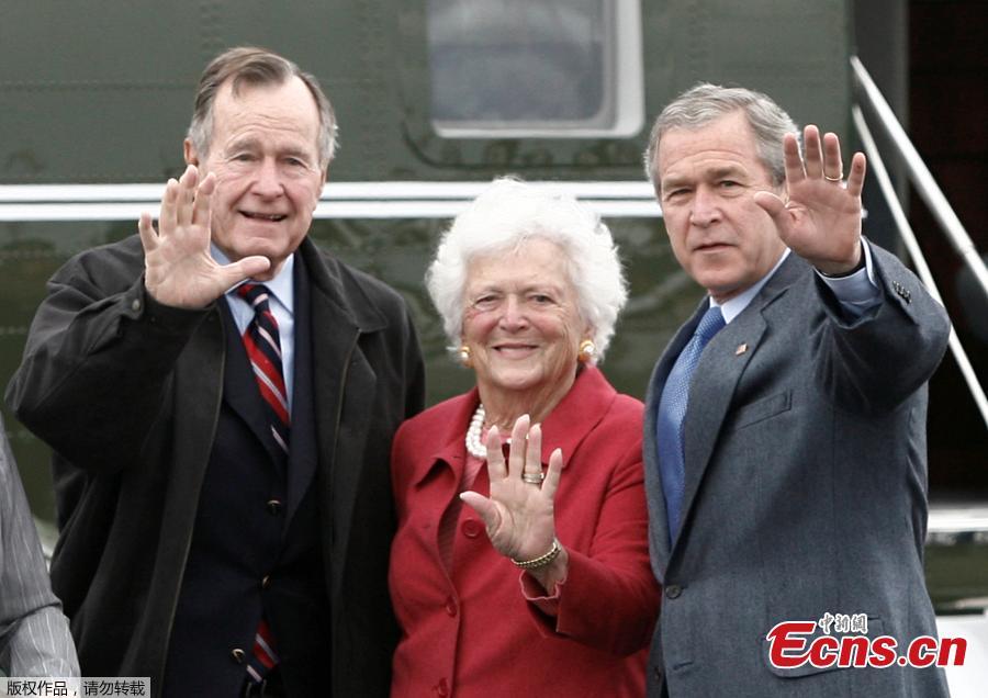 Faleceu Barbara Bush, ex-primeira-dama dos EUA