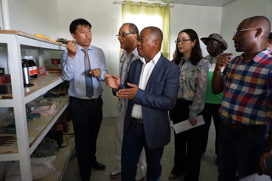 Empresa chinesa inaugura centro de formação profissional em manutenção ferroviária em Angola