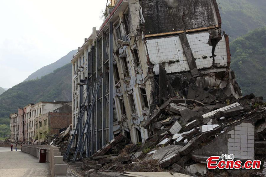 Galeria: Vítimas do terremoto de Wenchuan homenageadas no distrito de Beichuan
