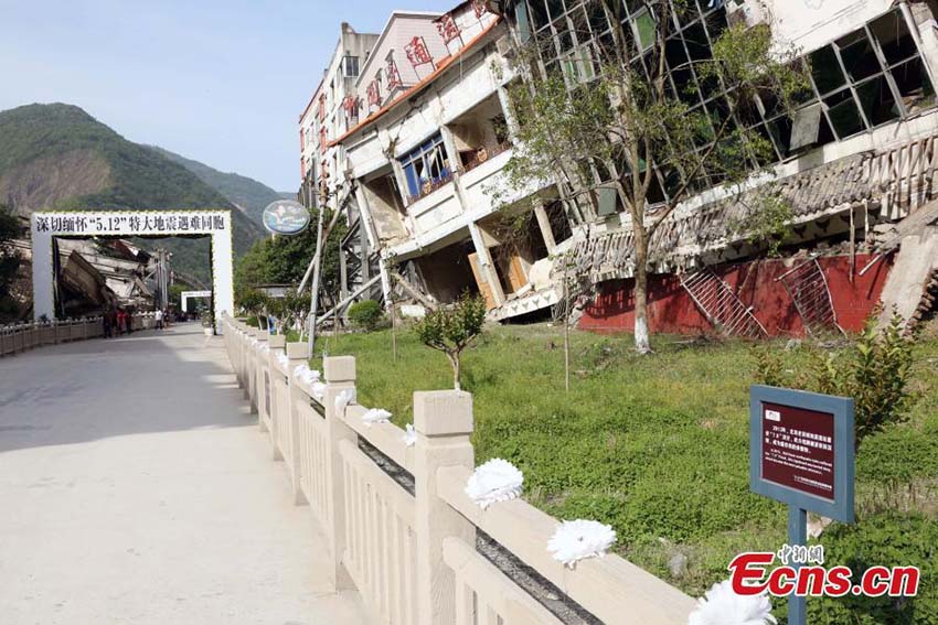 Galeria: Vítimas do terremoto de Wenchuan homenageadas no distrito de Beichuan
