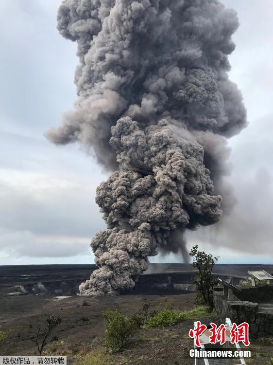 Vulcão Kilauea em risco de entrar em erupção explosiva
