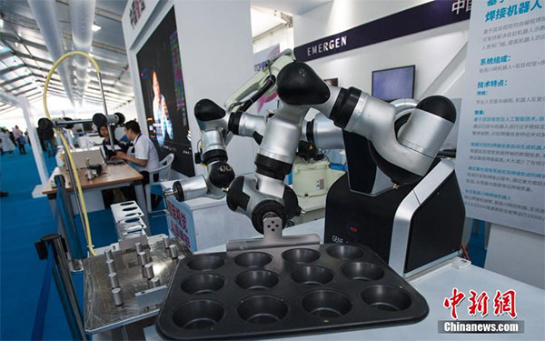 Indústria robótica da China registra rápida expansão