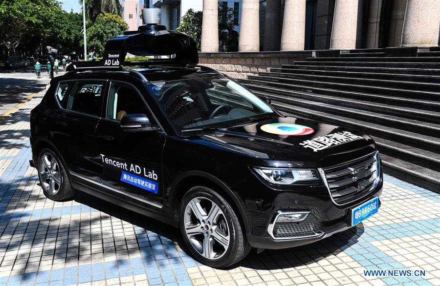 Tencent recebe licença de teste de carro automático em Shenzhen