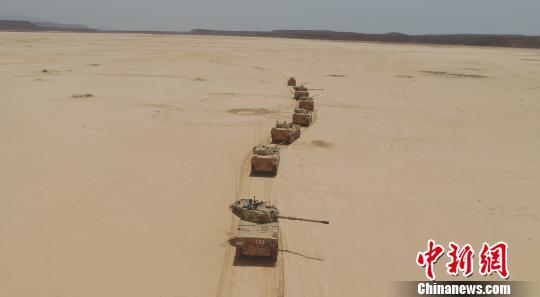 ELP realiza exercício militar em Djibouti
