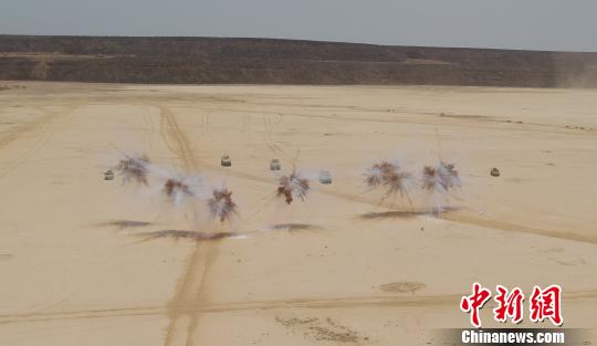 ELP realiza exercício militar em Djibouti