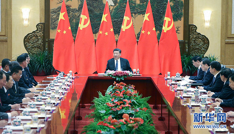 Xi Jinping declara apoio da China ao desenvolvimento da RPDC