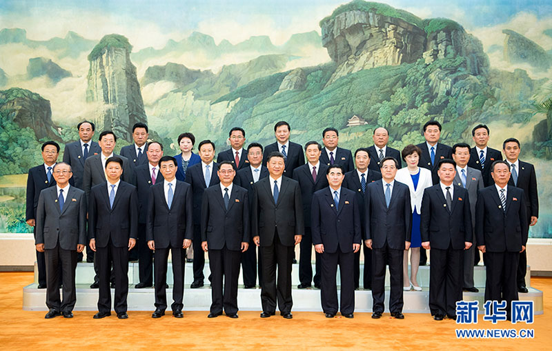 Xi Jinping declara apoio da China ao desenvolvimento da RPDC
