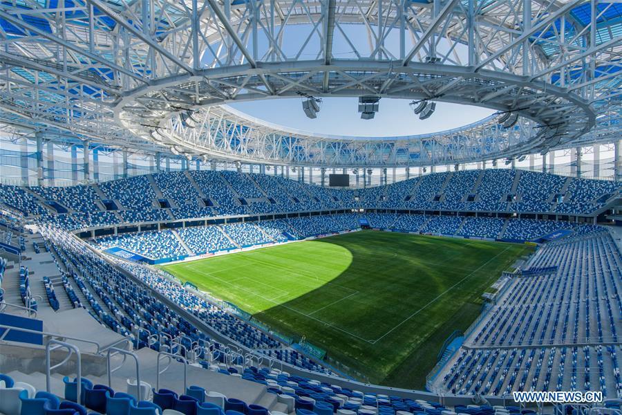 Galeria: Estádio Nizhny Novgord pronto para a Copa do Mundo 2018