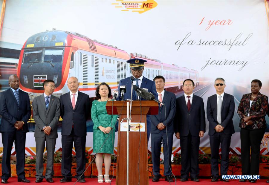 Quênia assinala primeiro aniversário do trem Nairobi-Mombasa