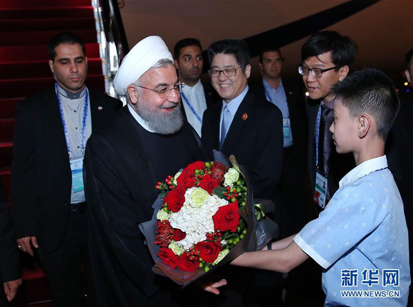 Líderes mundiais chegam a Qingdao para cúpula da OCS