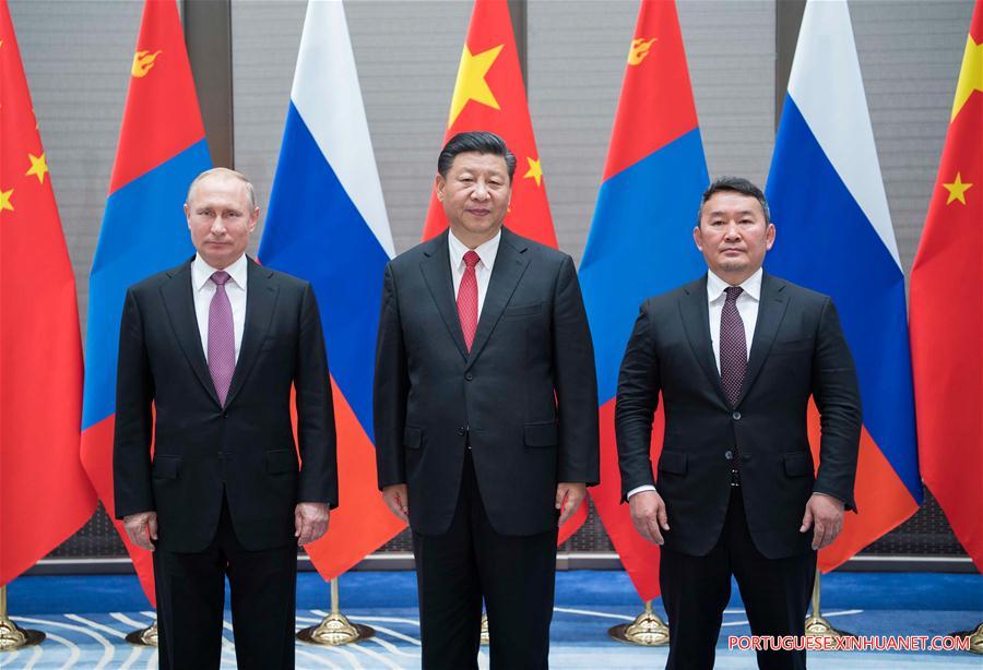 China, Rússia e Mongólia fortalecerão cooperação