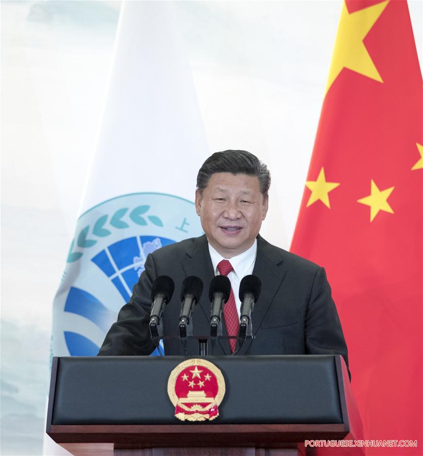 Presidente chinês oferece jantar de boas-vindas a convidados da OCS