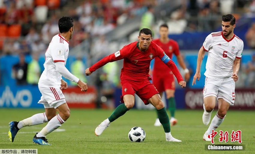 Cristiano Ronaldo falha o pênalti e Portugal empata o Irã por 1 a 1