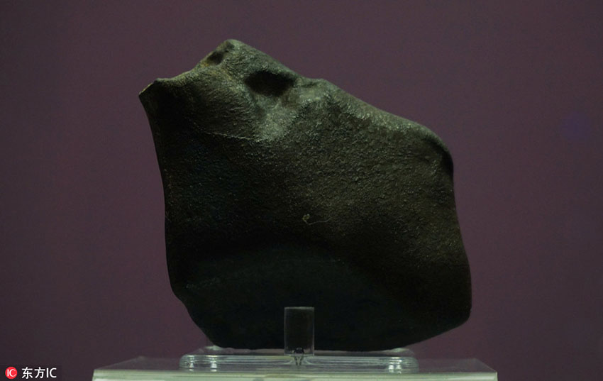 Bólide da mesma idade da Terra exposto em Hangzhou, valorizado de milhões yuans