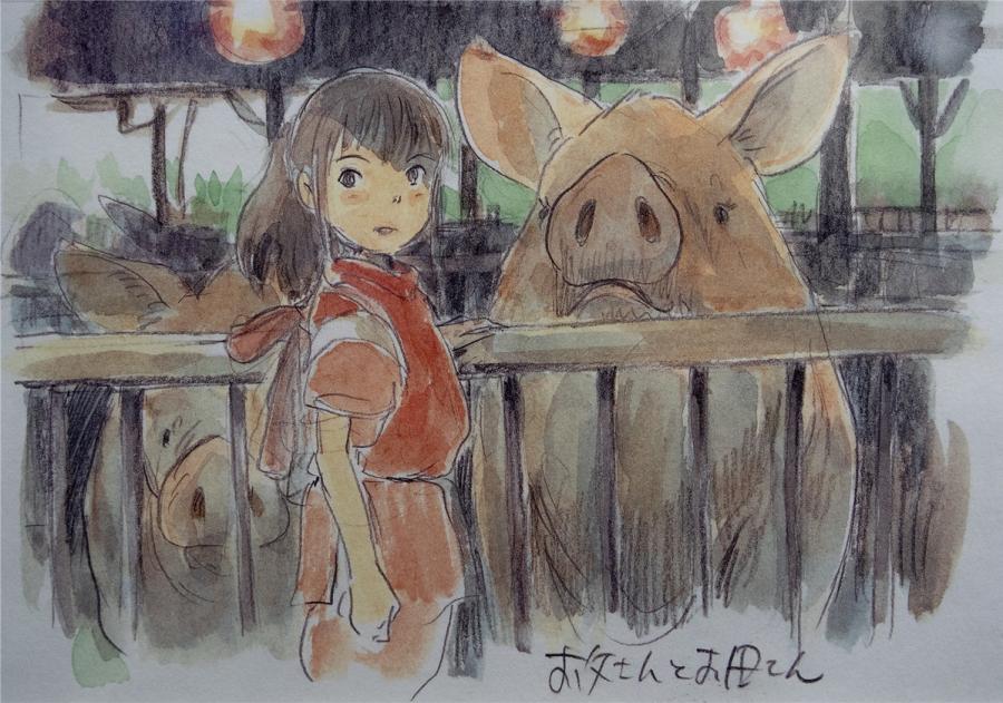 Figuras animadas da Ghibli “invadem” Shanghai