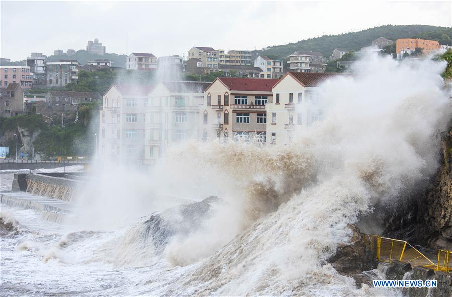 Fujian em alerta com a chegada do tufão Maria 