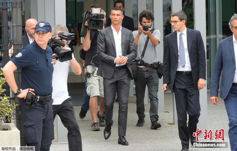 Cristiano Ronaldo apresentado oficialmente pela Juventus