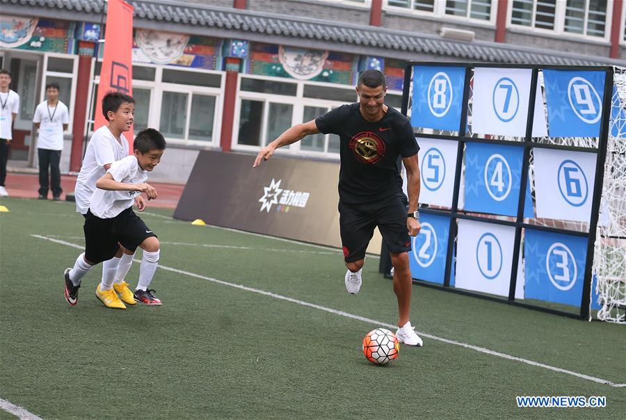 Cristiano Ronaldo desloca-se à China para participar de eventos promocionais