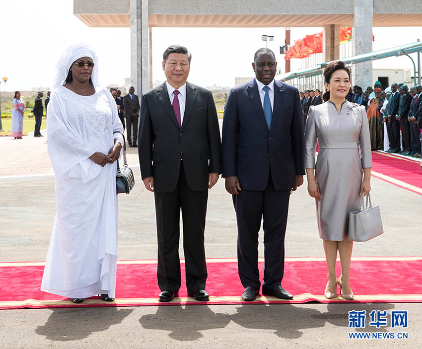 Presidente chinês Xi chega ao Senegal para visita de Estado