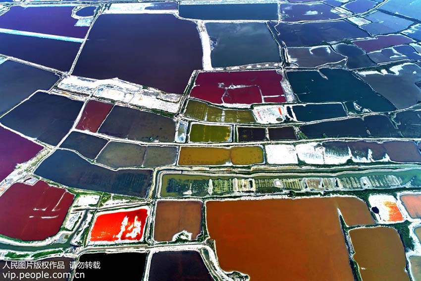 Galeria: Lagos coloridos em Yuncheng, Shanxi