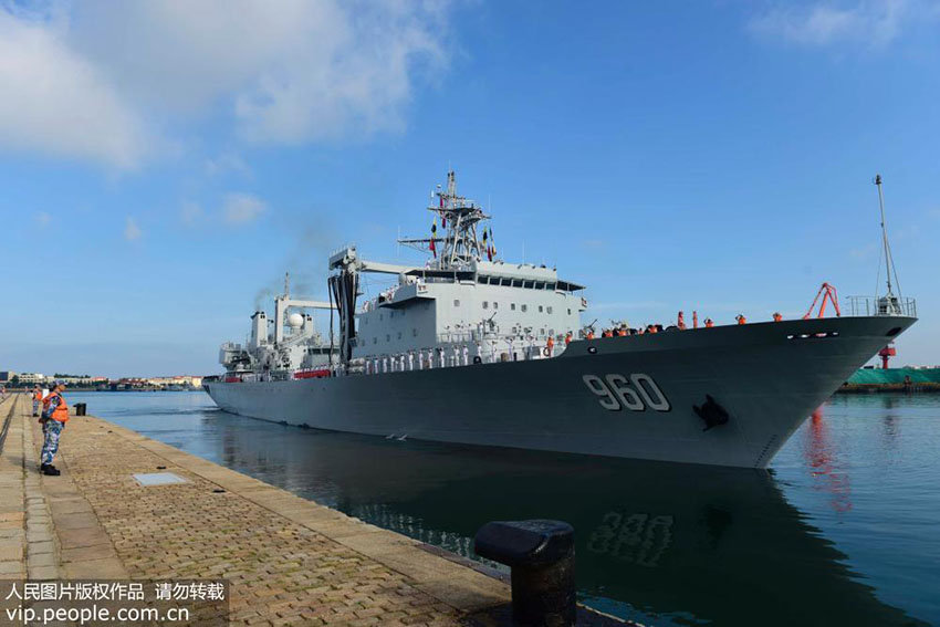 30ª Frota da força marítima da China parte rumo ao Golfo de Áden