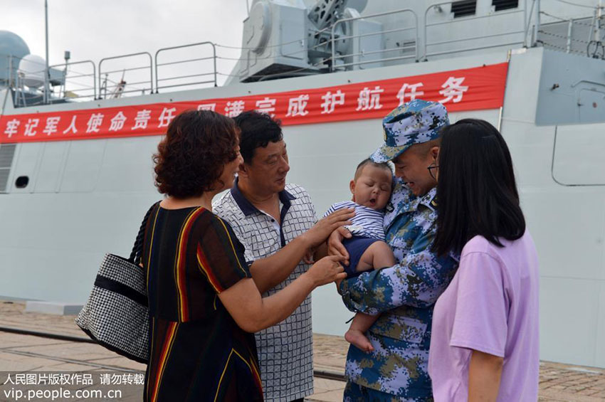 30ª Frota da força marítima da China parte rumo ao Golfo de Áden