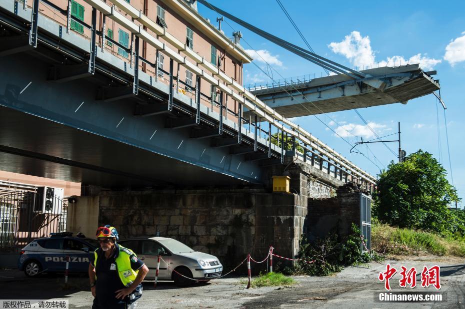 Queda de ponte deixa 39 mortos na Itália