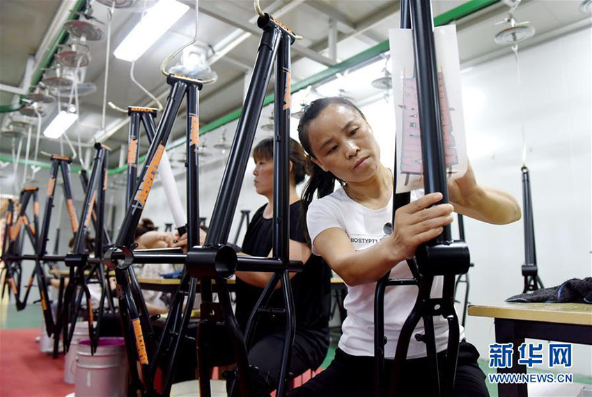 Cinturão e Rota: Bicicletas infantis produzidas em Hebei populares no mercado internacional