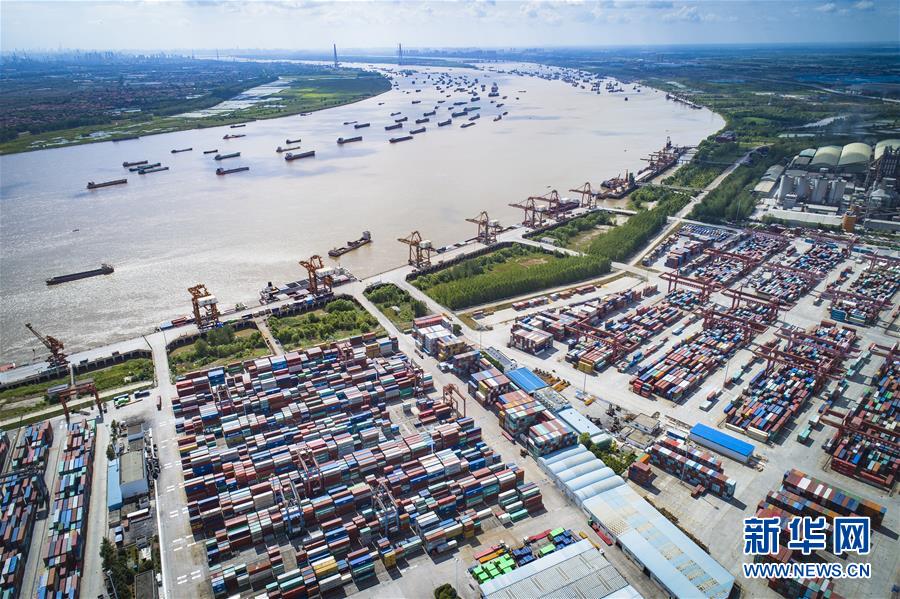 Três centros de transporte marítimo garantem qualidade do desenvolvimento do Cinturão Econômico do Rio Yangtzé