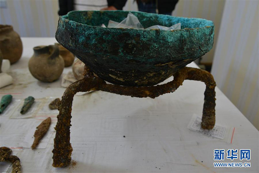Relíquias das dinastias Han e Jin encontradas em Piyang-donggar