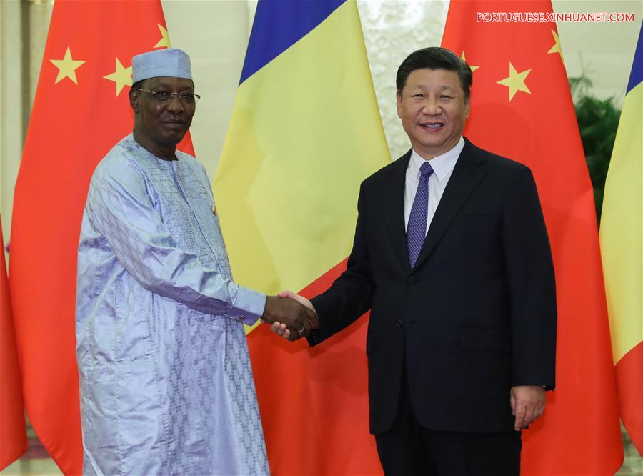 Xi reúne-se com presidente do Chade